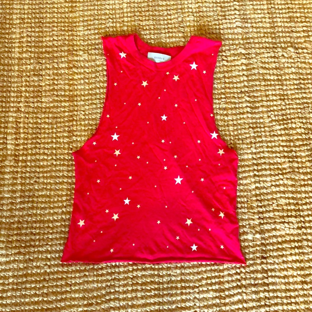 Red t-shirt with stars